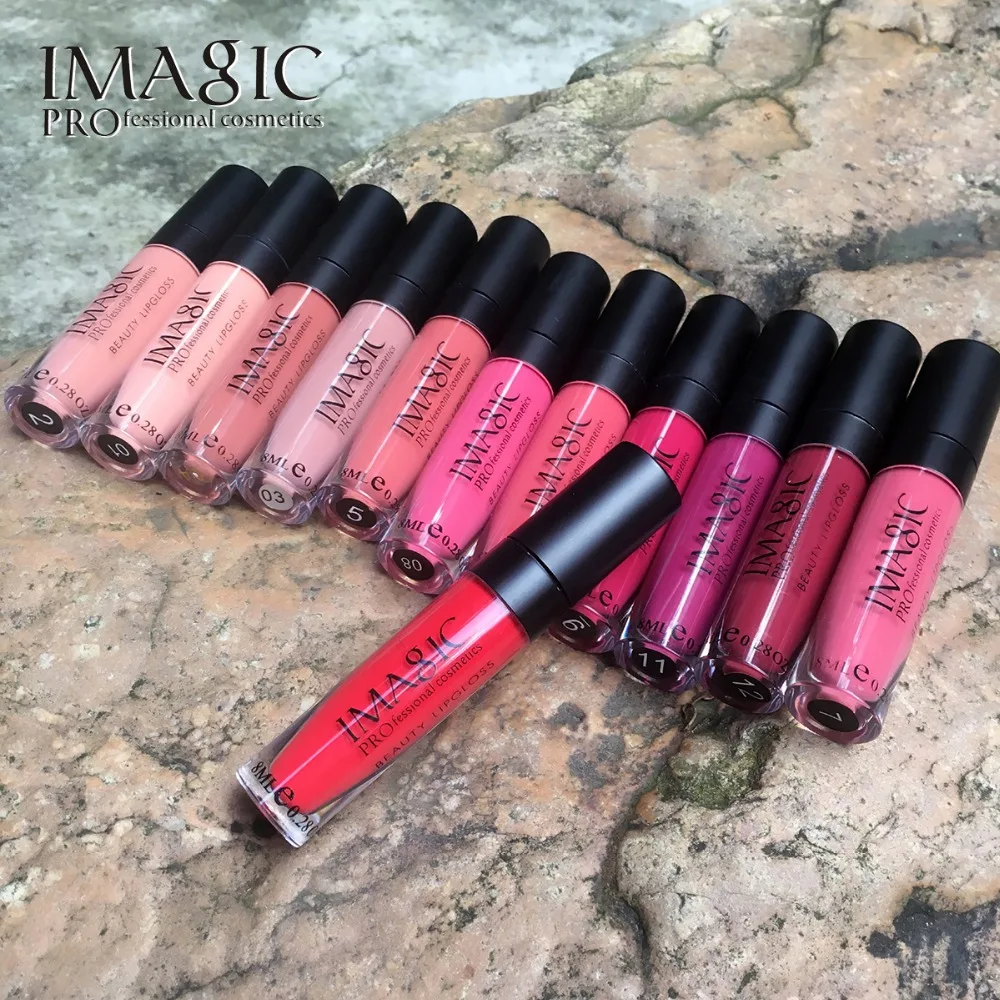 IMAGIC 23 Colors Lip Kit Cosmetic Lipstick Lip Gloss Liquid Matte