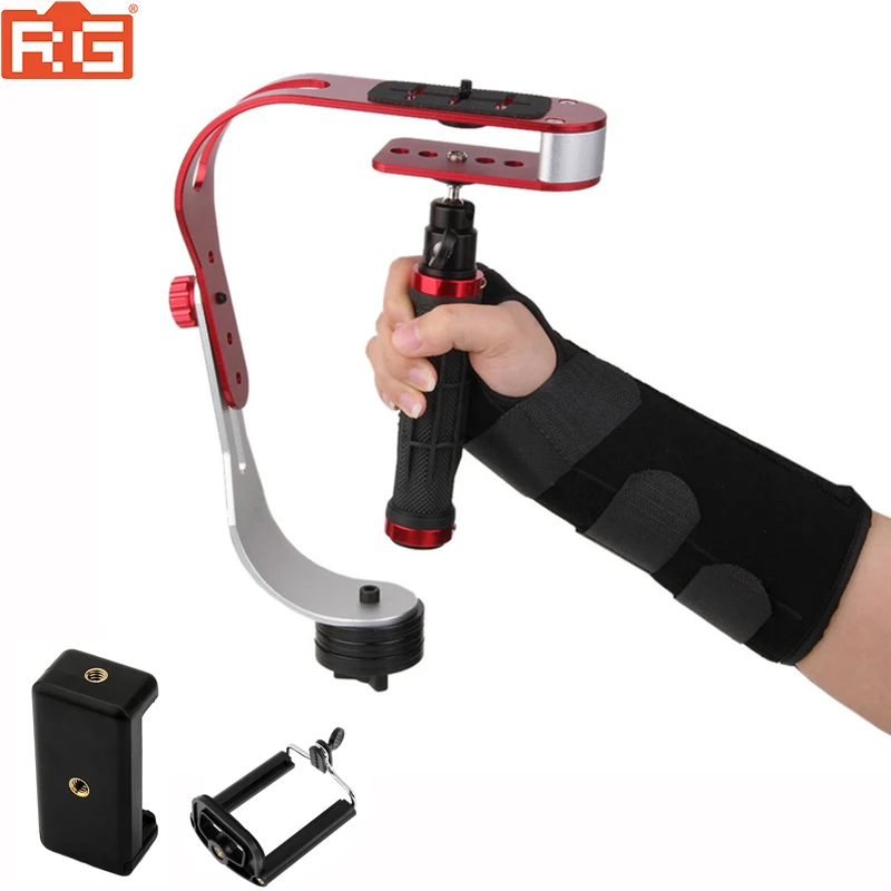 Мини ручной стабилизатор видео Steadicam для цифровой камеры HDSLR DSLR видеокамера DV