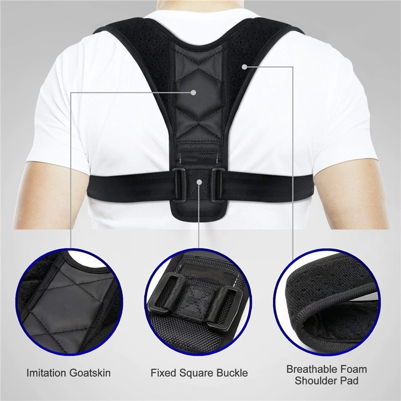 

Bending posture correction back posture&back adjustable men posture unseen back corset male posture corrector
