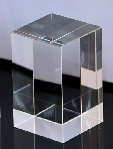 

High Quality Acrylic Engraved Block/Paperweights 50X50X90mm