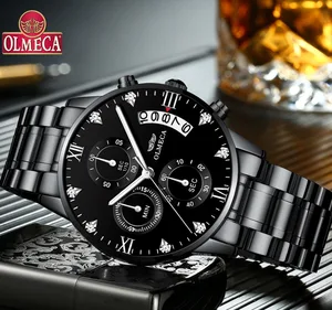 OLMECA Relogio Masculino Men Watches Luxury Famous Top Brand Men's Fashion Casual Dress Watch Military Quartz Wristwatches Saat OLMECA Relogio Masculino Men Watches Luxury Famous Top Brand Men's Fashion Casual Dress Watch Military Quartz Wristwatches Saat
