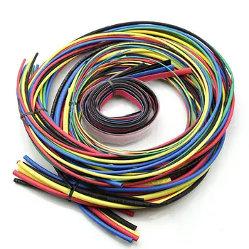 

55M/Kit Heat Shrink Tubing 11 sizes Colourful Tube Sleeving Wire Cable 6 Colors 1.5/2.5/3.5/4.5/5.5/6.5/8.6/10.5/12.5/15.5/22mm