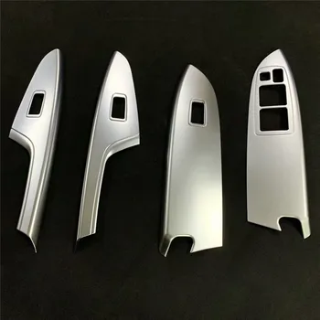 

WELKINRY for Mitsubishi Eclipse Cross 2018 2019 ABS chrome regulator interior armrest door window lifter switch button trim