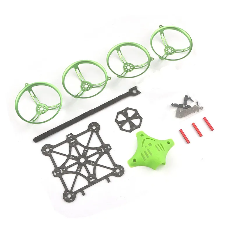 Happymodel Toad 88 Indoor Brushless 90mm Inductix Frame Aluminum Propeller Protective Cover for 1102 1103 Motor 2S 450mah Lipo (1)