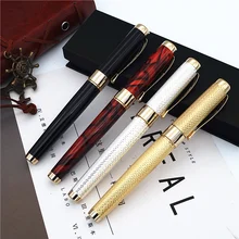 JINHAO, стиль, перьевая ручка, роскошный подарок, металлическая чернильная ручка, можно выбрать красивую подарочную коробку или с черной ручкой в упаковке