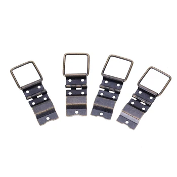 

Wholesale 10pcs 38 X 21mm Antique Bronze Furniture Door Cabinet Jewelry Box Hinges Home Hardware Accessories Supply