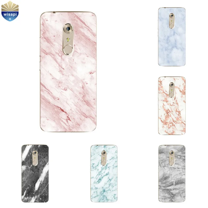 

For ZTE Nubia Z17 Mini TPU Phone Case for Axon 7 / 7 Mini Cover Ultra Thin for Nubia Z9 MAX Silicone Shell Mixed Marble Pattern