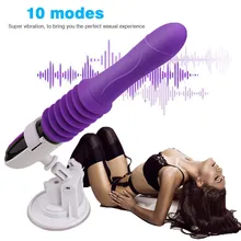 Female G Spot Vibrator Dildo Sex Toys Stimulator 10 Modes 3 Stretching Wireless10 Speed Vibratorr Waterproof Massager