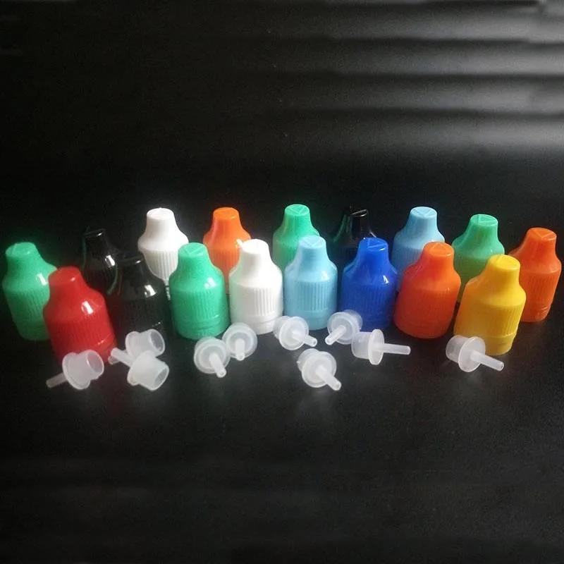 2500pcs PET 10ML Dropper Bottles empty plastic Clear E Liquid bottle With Tamper Evident Childproof Cap For E Juice vape Eliquid