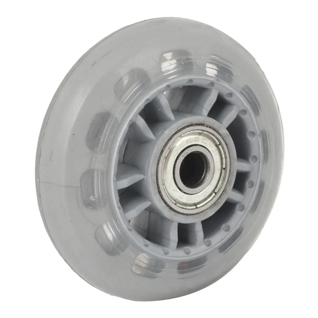 

Skating Shoes 608ZZ Bearing Inline Skate Wheel Clear Gray