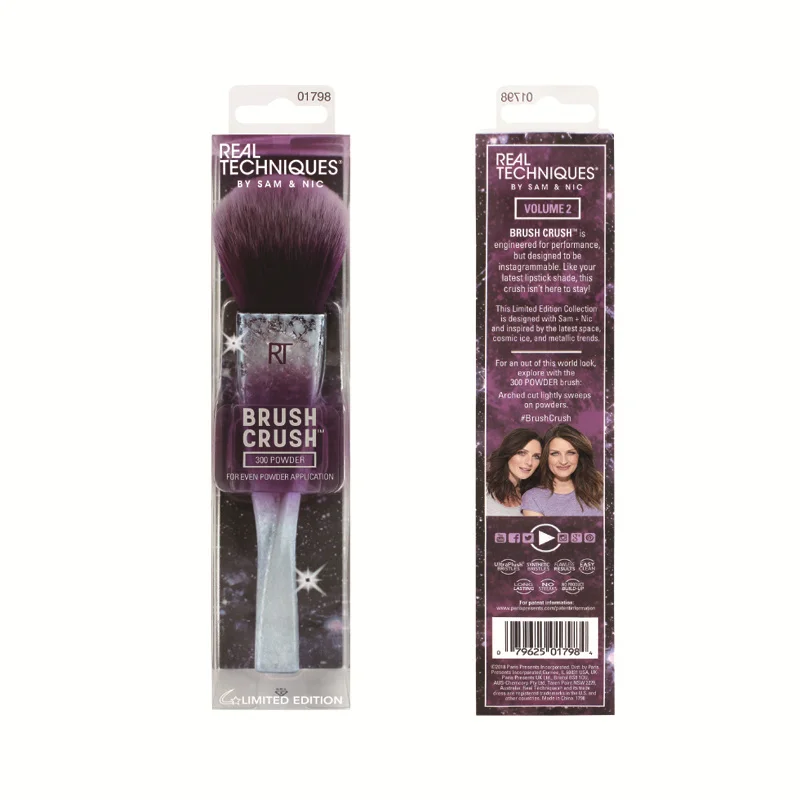 

300 POWDER BRUSH Make up Brushs Makeup sponge Maquillage Real Technique Makeup Brushs Powder Loose Box Belt foundation brush