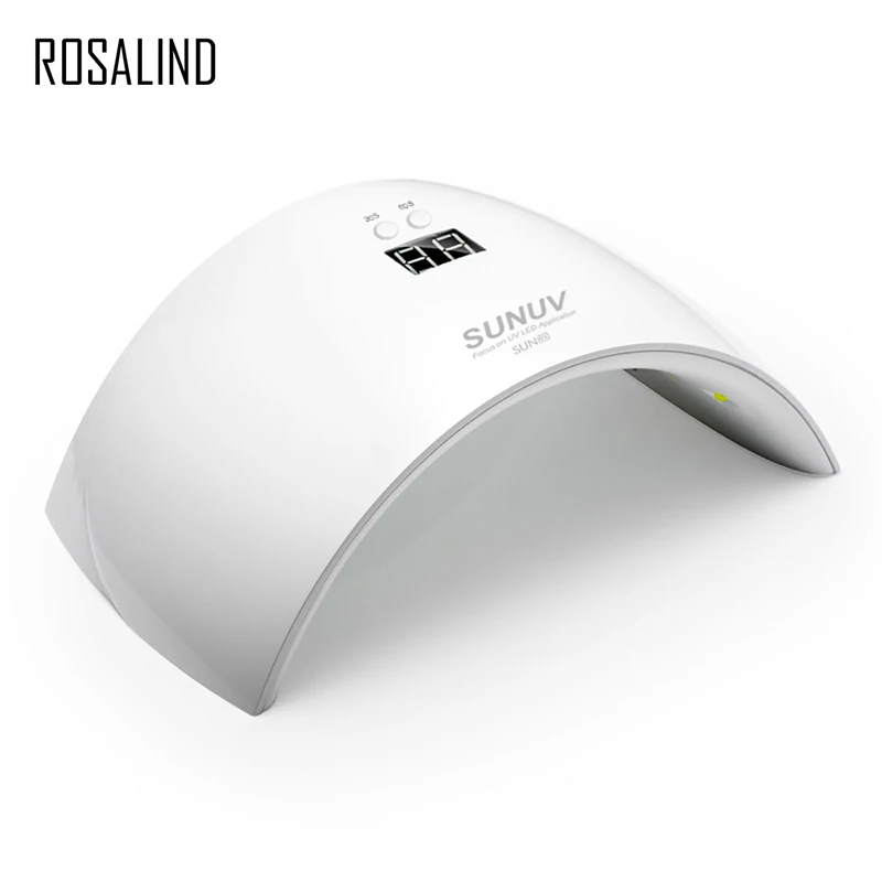 

ROSALIND SUN9x 24W Nail Lamp UV LED Nail Dryer for UV Nail Gel LED Gel Machine Lamp Manicure For All Gel Varnish