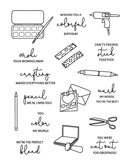 

tool Transparent Clear Stamps for DIY Scrapbooking/Card Making/Kids Christmas Fun Decoration Supplies