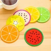 7pc/set Colorful Mini coaster for table desk hot Silicone cup mat placemat stand hot fruit drink Pad for kitchen Pad Slip Holder ► Photo 2/6