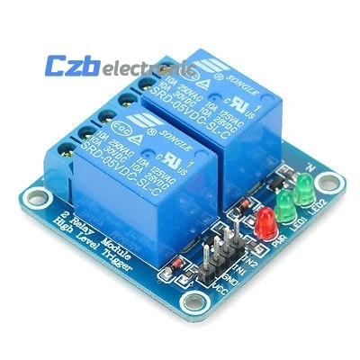 DC 5 V Светодиодный индикатор Два 2 канальный релейный модуль для Arduino ARM PIC AVR DSP|module