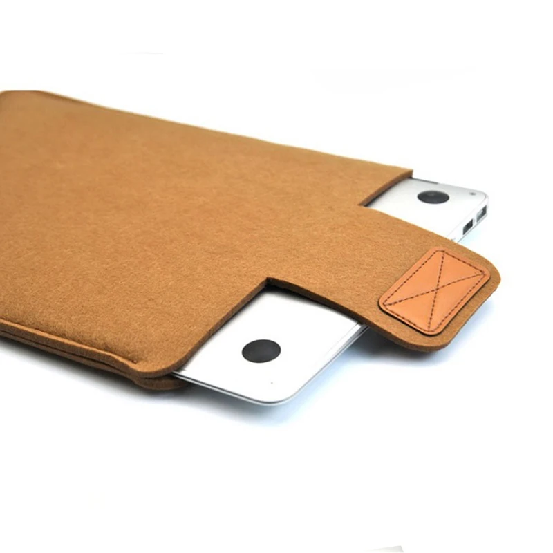 Soft Felt Notebook Laptop Sleeve Bag Pouch Case For Macbook Pro Reitina Air Xiaomi Acer Dell HP Asus Lenovo 11 12 13 14 15 inch Soft Felt Notebook Laptop Sleeve Bag Pouch Case For Macbook Pro Reitina Air Xiaomi Acer Dell HP Asus Lenovo 11 12 13 14 15 inch