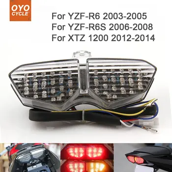

Motorcycle Integrated LED Tail Light Brake Turn Signal Blinker For Yamaha YZF R6 R6S XTZ 1200 YZF-R6 YZF-R6S