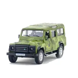 R 1:36 внедорожник сплав отступить Defender спортивный автомобиль модель детская игрушка автомобиль оригинальный авторизованный дети подарок