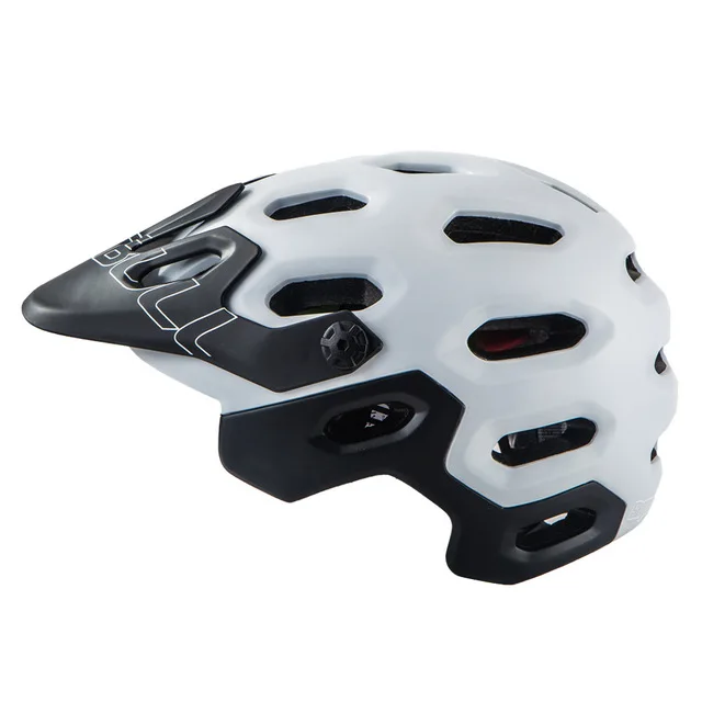 Cairbull внедорожный велосипедный шлем Casco Ciclismo PC+ EPS велосипедный супер горный шлем безопасности MTB велосипедные шлемы шлем Velo BMX - Цвет: black and white