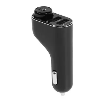 

T10 Bluetooth 4.2 Earphone Mini Portable Single Earbud with Dual USB Car Charger Handsfree Wireless Driving Headset for Phones