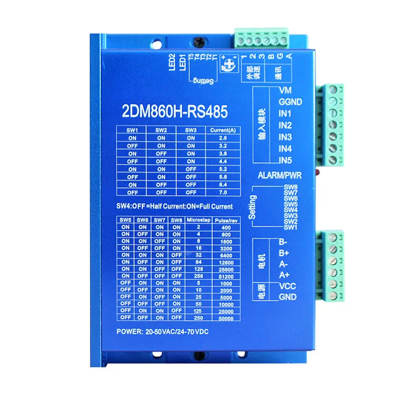 Control Board 57 Stepper Motor Driver RS485 Communication Drives