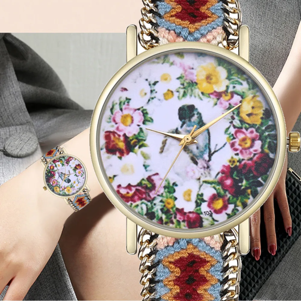 Женские кварцевые часы черные розовое золото с бриллиантами | Наручные