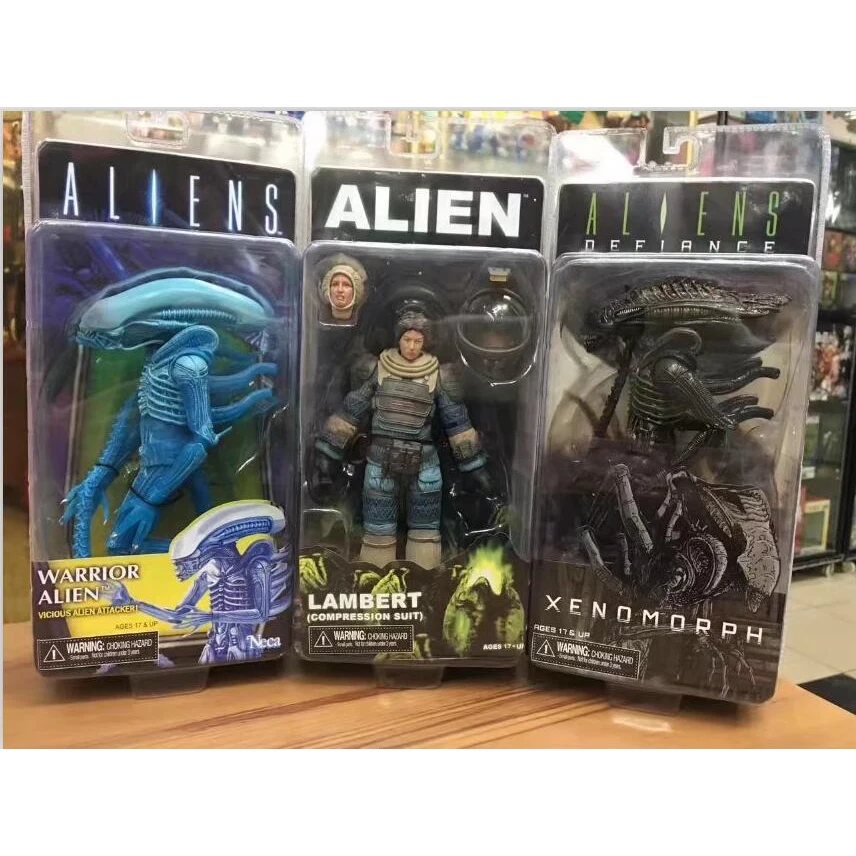Aliens vs Predator серия Aliens Convention Defiance Ламберт компрессионный костюм Xenomorph Воин инопланетянин игрушка фигурка