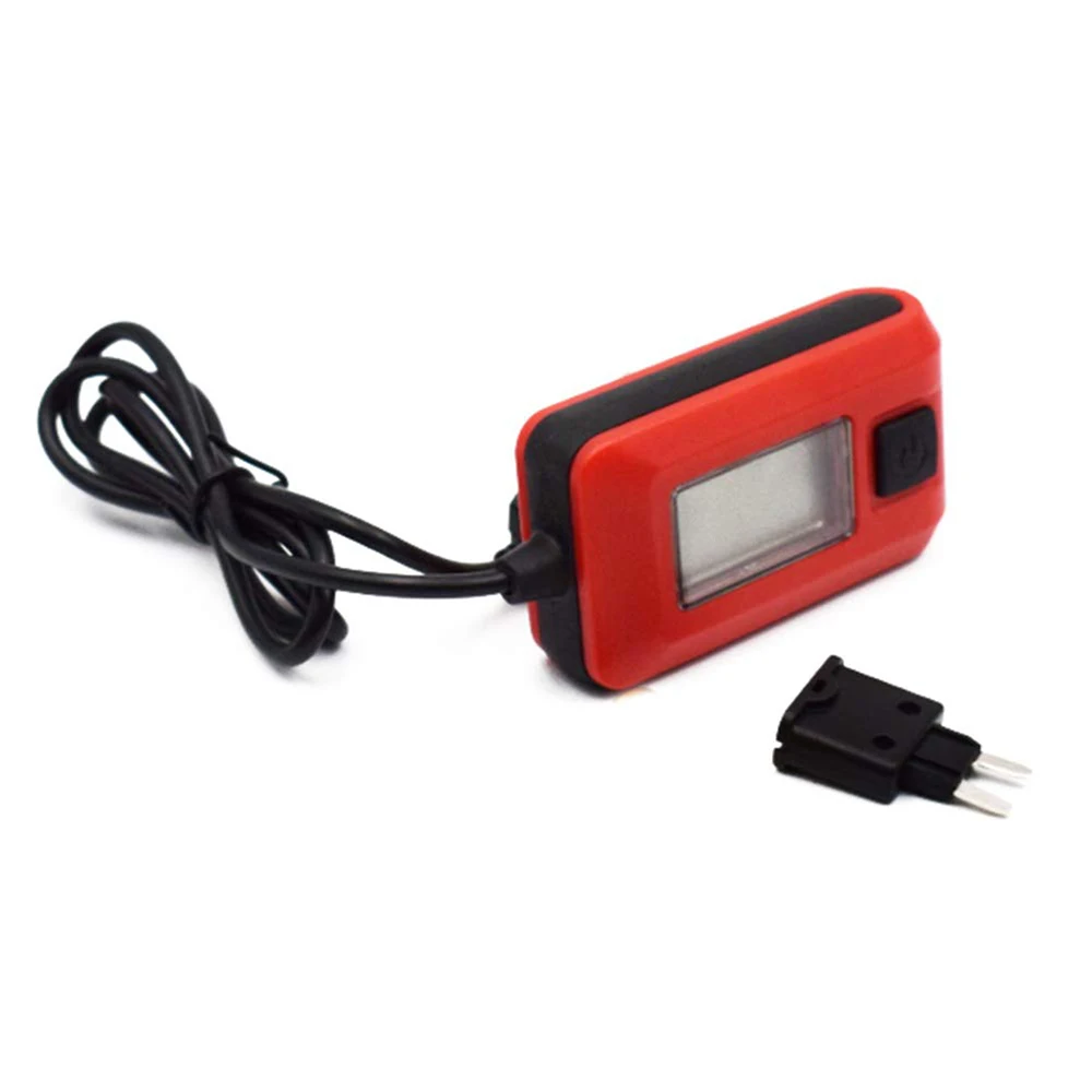 Current Tester Electrical Diagnostic Tool Plastic Durable Multifunction Red Repair Multimeter Lamp Autos Fuse Car Practical