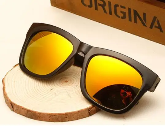 Солнцезащитные очки в квадратной оправе, женские брендовые дизайнерские зеркальные фотохромные солнцезащитные очки из смолы, мужские очки для мужчин, UV400 - Цвет линз: Красный