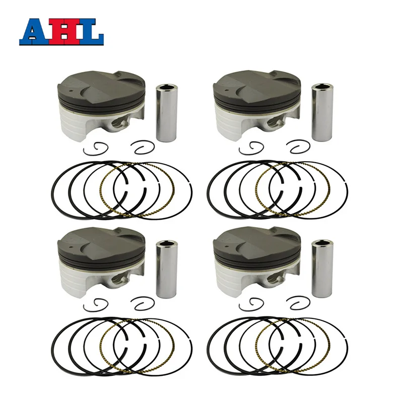 

Motorcycle Engine Parts STD~+50 Cylinder Bore Size 75mm~75.5mm Piston Rings Kit For HONDA CBR1000 CBR1000RR 2004 2005 2006 2007