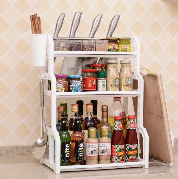 

Kitchen utensils summary kitchen racks landing multi-layer storage racks