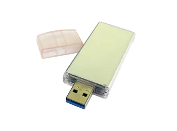 

USB3.0 to M.2 NGFF SSD (22 mm *42 mm) Mobile hard disk box Adapter Card External Enclosure Case