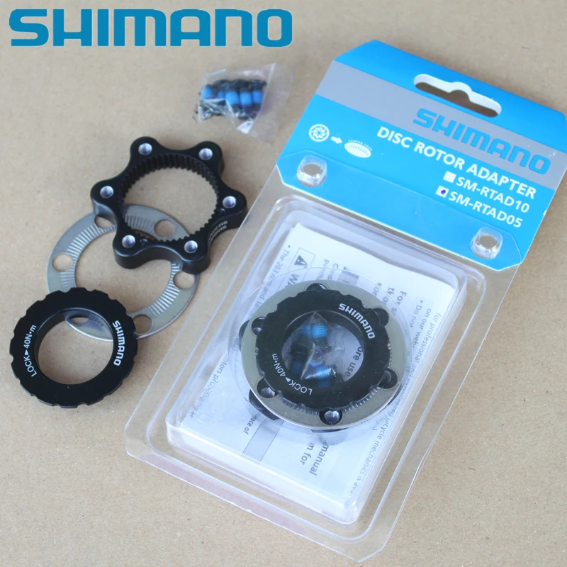 Shimano дисковый тормоз ротора 6 болт преобразуется в Центральный замок