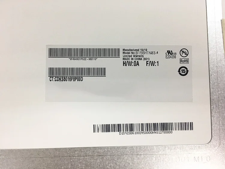 

Matrix for Laptop 15.6" LED Display LCD Screen B156HTN03.4 Matte FHD 1920X1080 30Pin Replacement