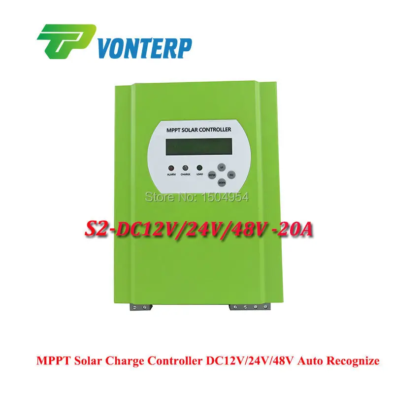 

MPPT solar charge controller S2-DC12V/24V/48V-20A