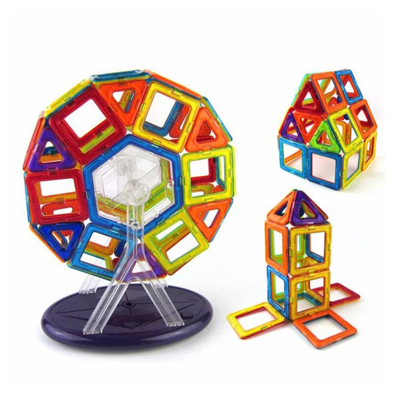 

Big Size Magnetic Blocks Building Construction Toys Magnetic Designer for Children Magnet Games Educational toy For Kids Gifts