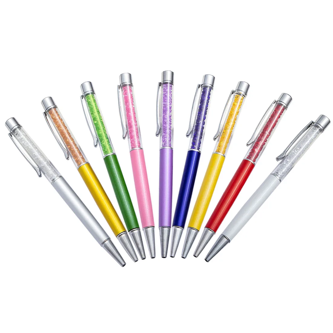 FangNymph Crystal Pen Diamond Ballpoint Pens Black Signature Ballpen Creative Gift School