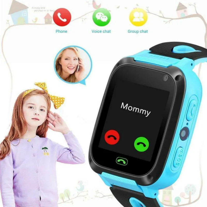 baby watch S4 Kids Smart Watch Android IOS Child Smartwatch AGPS LBS SIM Card SOS Location Message Reminder Reloj Hombre