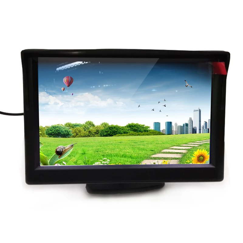 

5.0 Inch TFT LCD HD Screen Monitor support Car Rear View Camera Car dashboard Screen rear view screen with camera