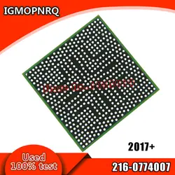 DC: 2017 + 216-0774007 чип в корпусе с шариковыми выводами 0774007 216 reball с шариками интегральные микросхемы 100% чип для ноутбука тест очень хороший