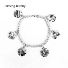 Горячая Распродажа, модный браслет из сплава волка для подростков,, подарок для мужчин и женщин