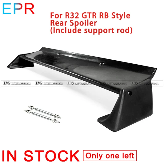 For GTR R32 RB Style FRP Fiber Glass Rear Spoiler (Include support rod