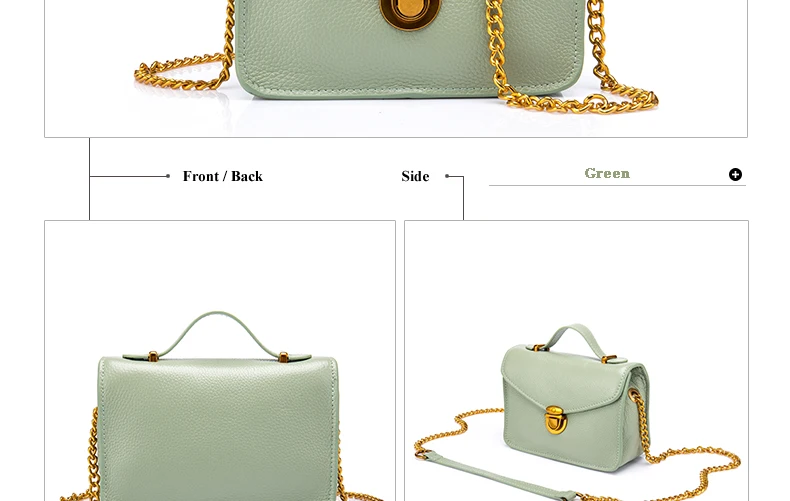 Women Genuine Leather Messenger Bags HBL611 Details (18)