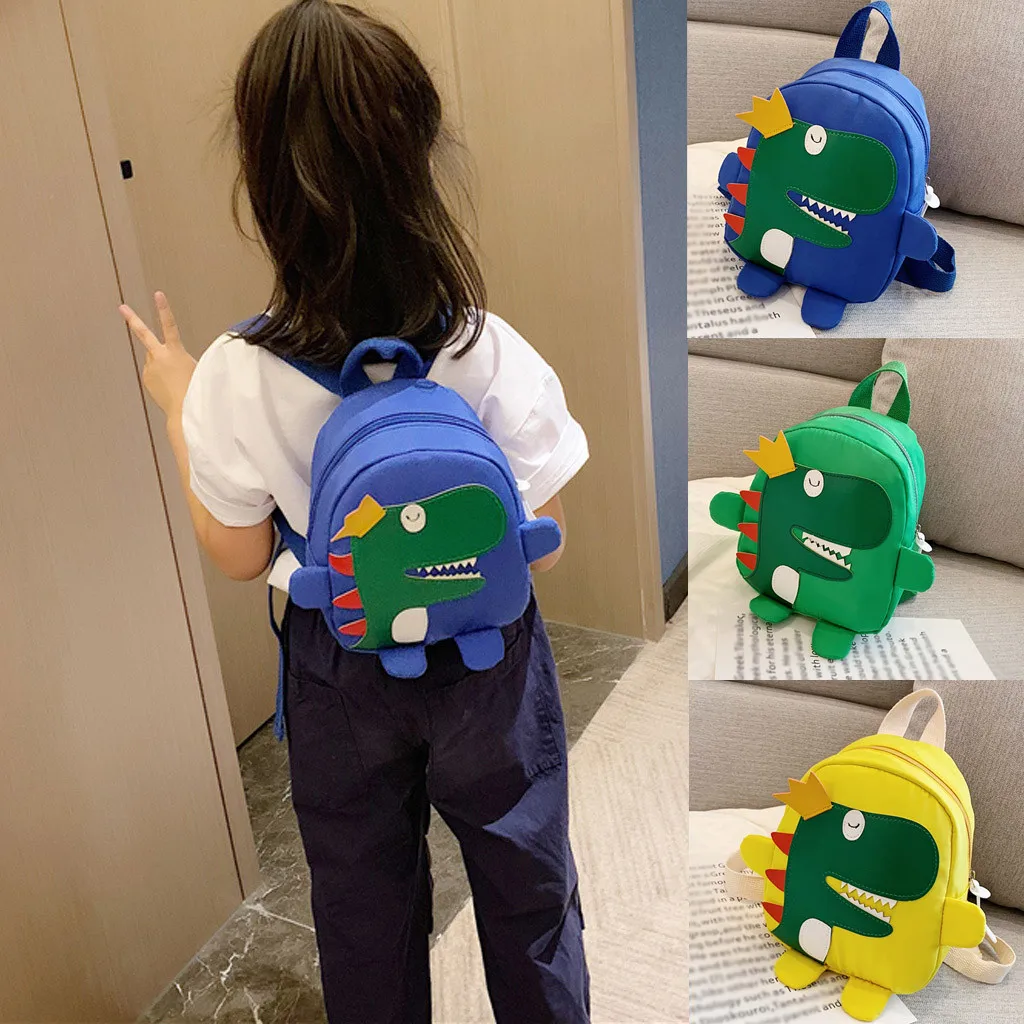 Детский рюкзак модный динозавр простой рюкзак на молнии дорожная сумка студенческая сумка для путешествий студенческие сумки A1