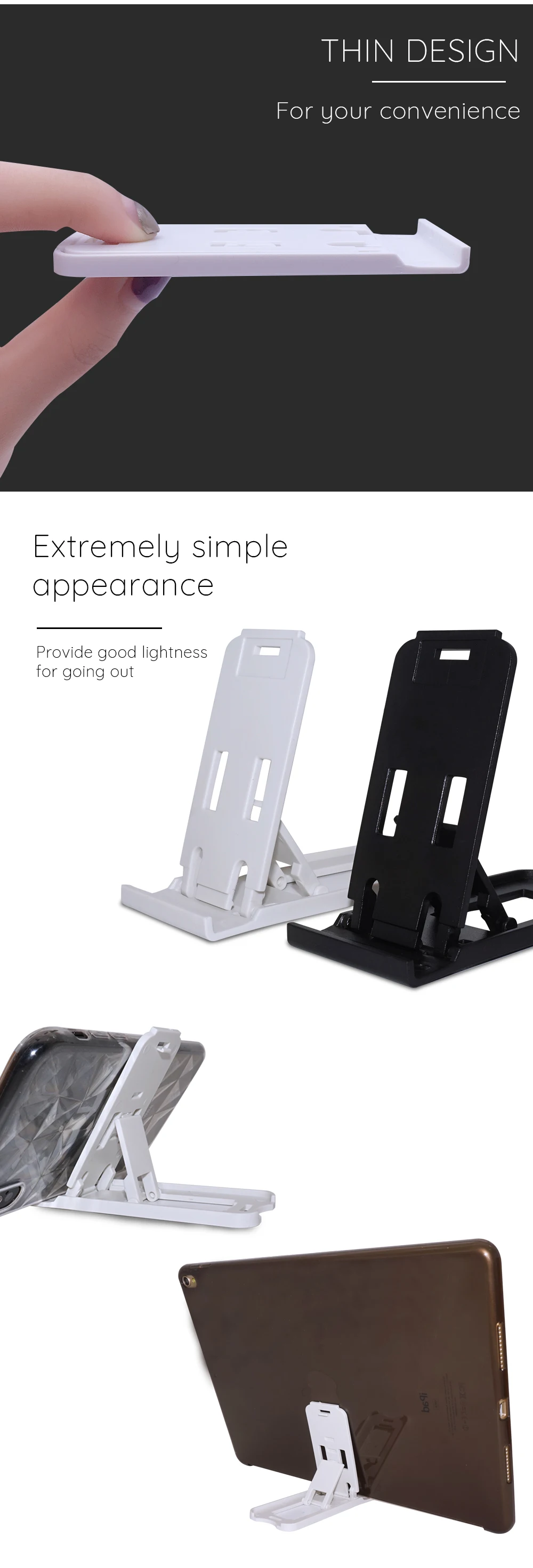 Portefeuille Mobile Phone Holder Candy Mini Desktop Stand For Huawei P20 Lite Xiaomi Mi 8 Mi8 iPhone X 7 Plus Smartphone Suporte (4)