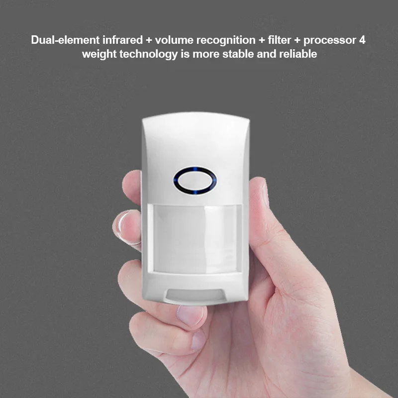 

Wireless Infared Detector Anti-pet Interference PIR Sensor for Home Security LCC77