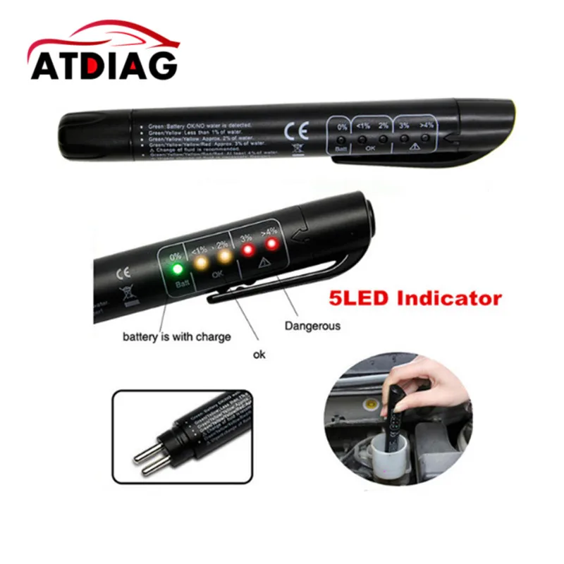 

Brake Fluid Tester Car Brake Fluid Digital Tester Car Vehicle Auto Automotive Testing Tool