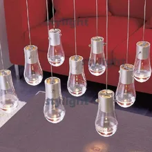 Anta Drop Подвеска 9 головок люстра подвесной светильник столовая подвесной Fiedler Raasch высота-Регулируемый для стекла капля