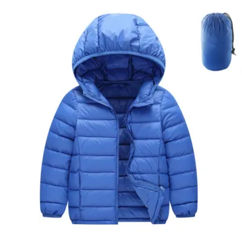 

Children jacket Outerwear Boy and Girl autumn Warm Down Hooded Coat teenage parka kids winter jacket Size 2 6 8 9 10 12 13 years