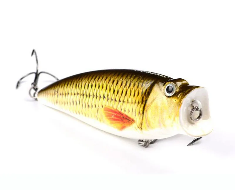 9,5 см Реалистичная Поппер рыболовная приманка Супер верхняя воблер 16,5 г яркая рыба приманка окунь Щука рыболовная приманка - Цвет: Color 3